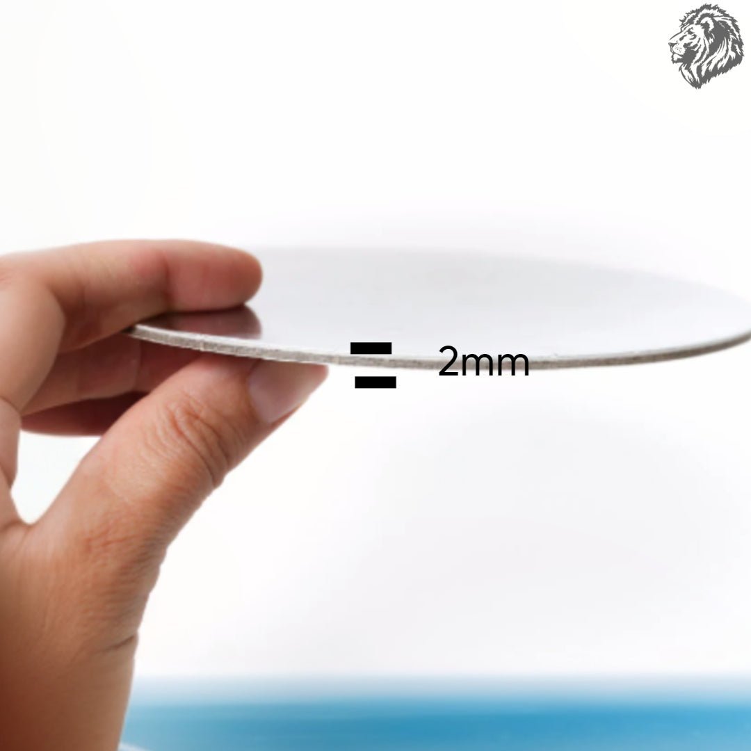 Cake Circle SILVER - 2mm - Lion Packaging