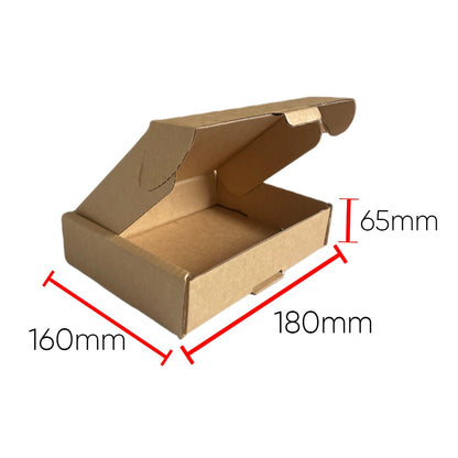 100pcs 180 X 160 X 65 mm Mailing Box Diecut Mailer Box - Lion Packaging