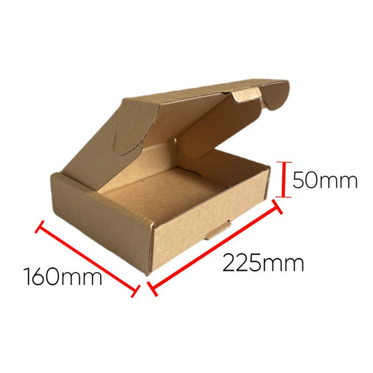 100pcs 225 X 160 X 50mm Mailing Box Diecut Mailer Box - Lion Packaging